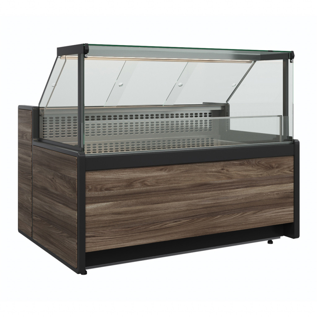 Витрина холодильная Carboma BAVARIA 3 GC111 SV 2,0-1 (без боковин), фото 1