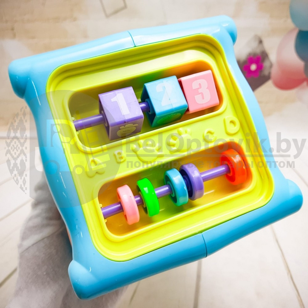 Игрушка интерактивная Развивающий куб 6 в 1 Mommy Love 6 в 1 (бизиборд музыкальный для самых маленьких, - фото 7 - id-p167082533