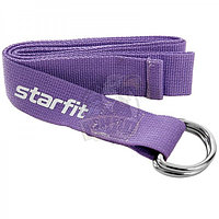 Ремень для йоги Starfit Core (фиолетовый)  (арт. YB-100-PU)