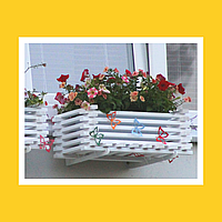 Ящик-кашпо для цветов навесной Eco_City 55/30 L
