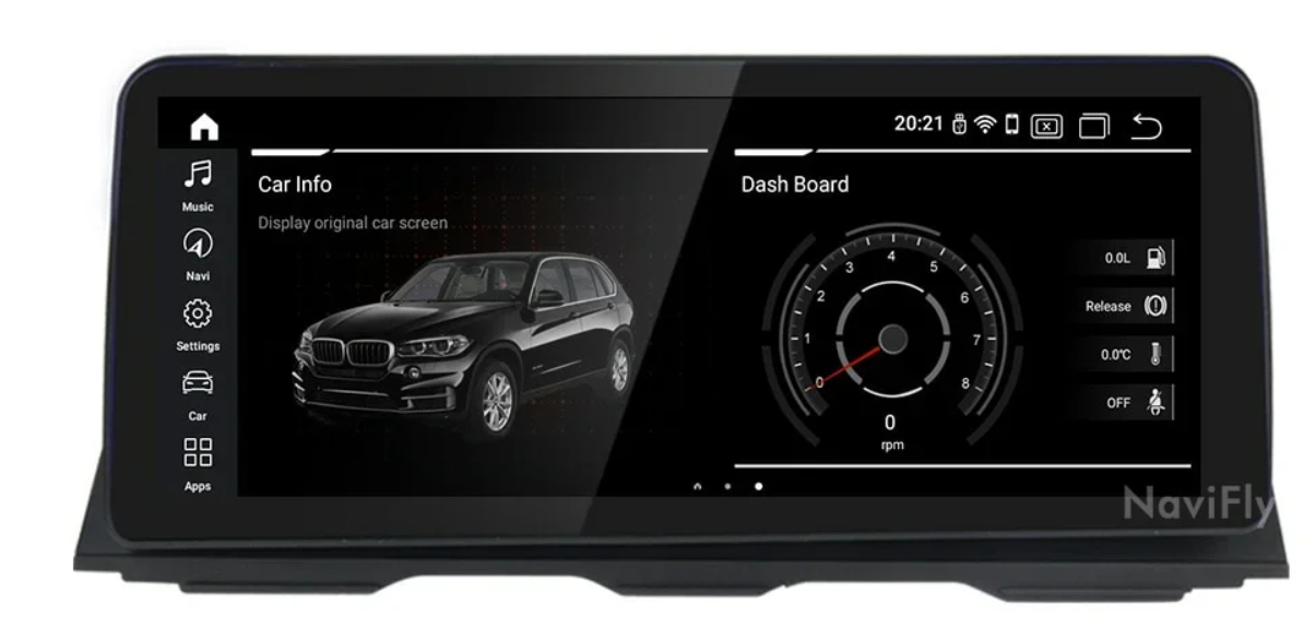 Штатная магнитола Radiola для BMW 5 (F10, F11) NBT 2013-2016 на Android 12 экран 12.3 (8/128gb) - фото 3 - id-p167096104