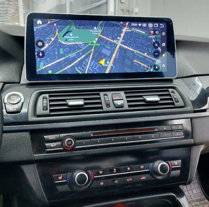 Штатная магнитола Radiola для BMW 5 (F10, F11) NBT 2013-2016 на Android 12 экран 12.3 (8/128gb) - фото 4 - id-p167096104