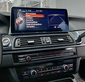 Штатная магнитола Radiola для BMW 5 (F10, F11) CIC 2010-2013 на Android 12 экран 12.3" (8/128gb)