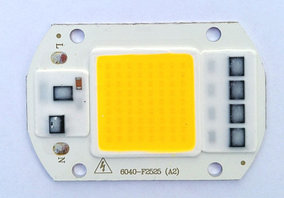 Светодиод 20 Вт  АС 175-265V; 50-60 Hz;6500 К , С ВСТРОЕННЫМ БЛОКОМ ПИТАНИЯ