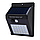 Светильник с датчиком движения на солнечной батарее 20 LED Solar Powered LED Wall Light, фото 9