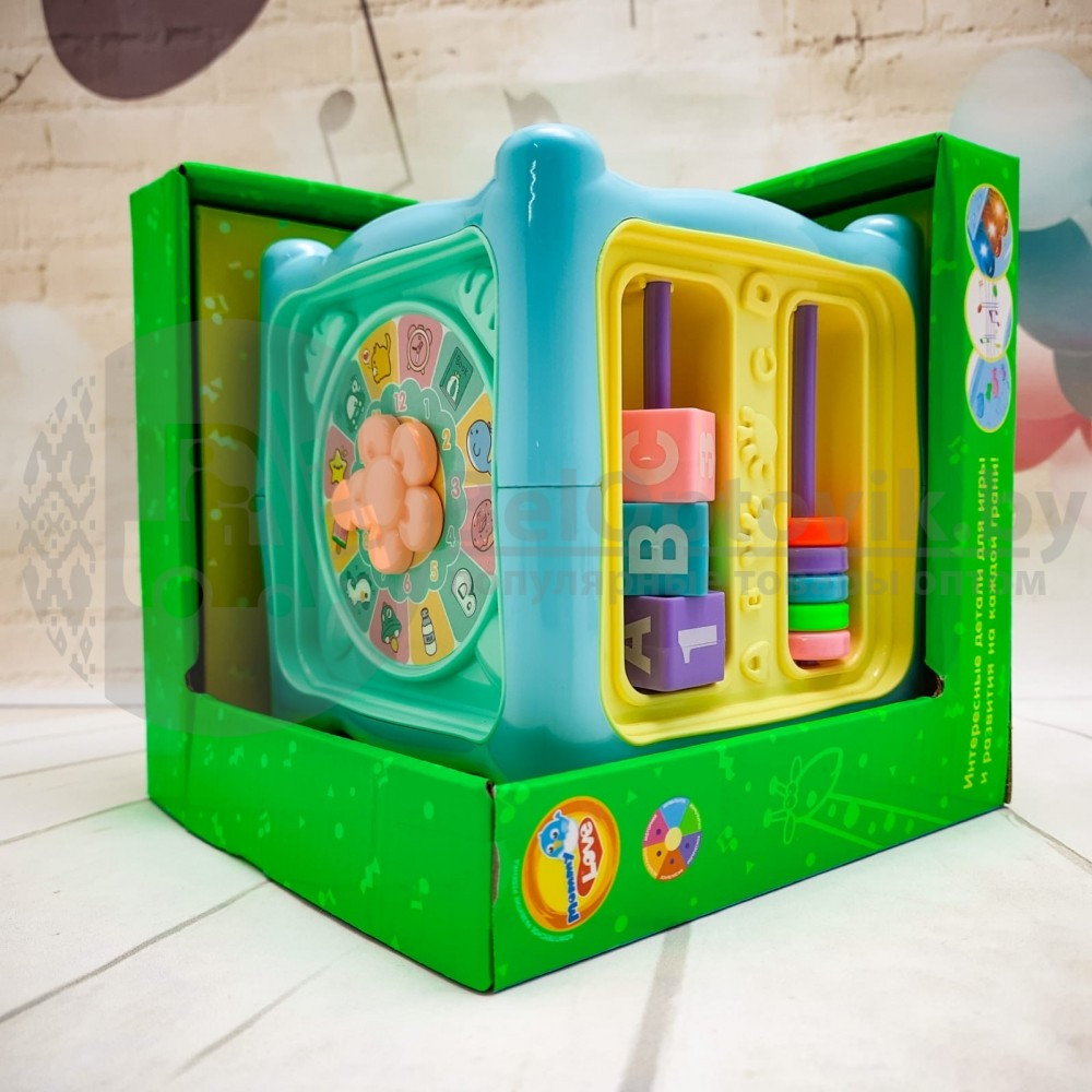 Игрушка интерактивная "Развивающий куб 6 в 1" Mommy Love 6 в 1 - фото 2 - id-p167116792