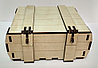 Деревянная сувенирная коробка 195х160х60мм