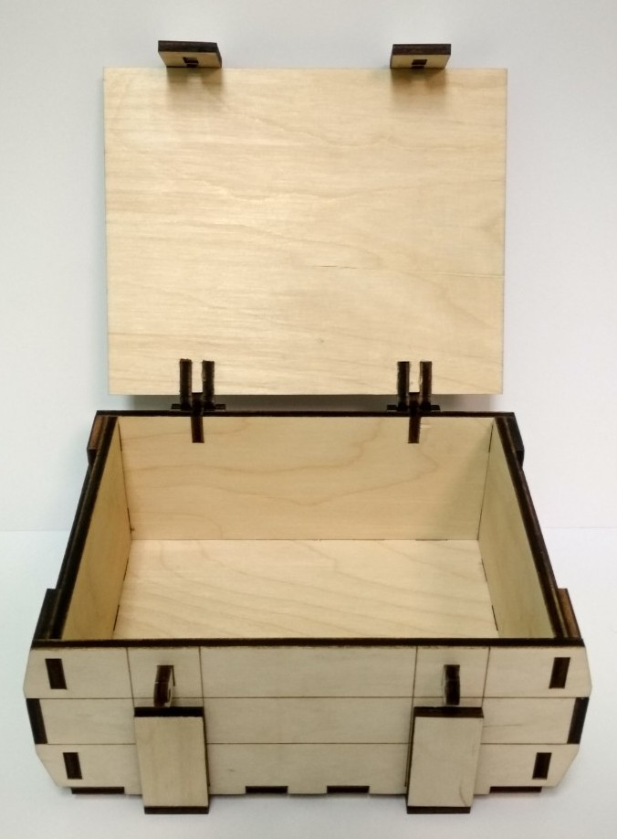 Деревянная сувенирная коробка 195х160х60мм - фото 2 - id-p167115675