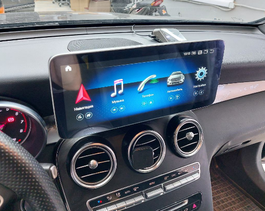 Штатный монитор для Mercedes-Benz GLC 2015-2019 на Android 12, экран 12.3 - фото 2 - id-p167116355