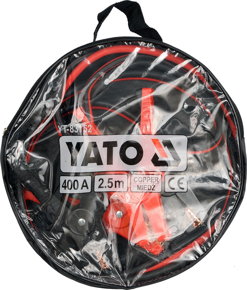 Пусковые провода 400А 2,5м "Yato" YT-83152 - фото 2 - id-p167116574