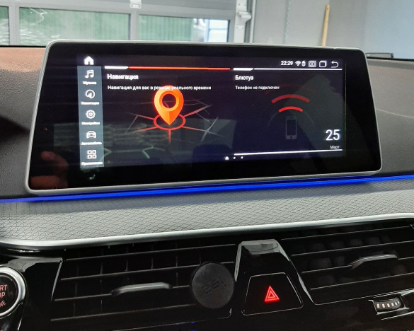 Штатная магнитола Radiola BMW 5 Series G30 (2017-) EVO Android 12 8gb+128