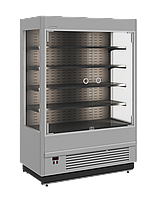 Витрина холодильная пристенная Carboma Cube FC20-08 VM 1,3-1 LIGHT (фронт X0 распашные двери) 0…+7