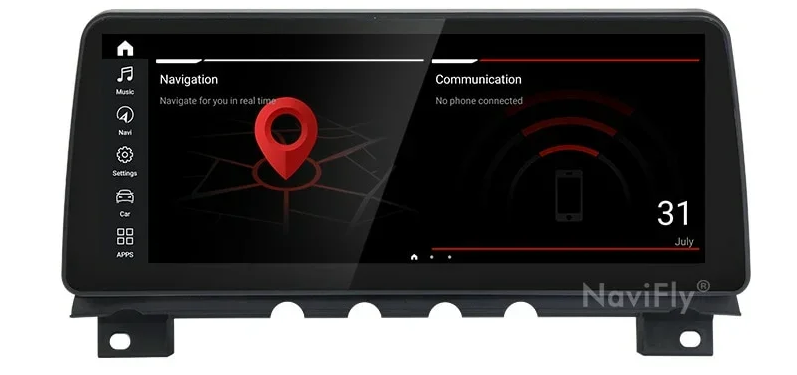 Штатная магнитола для BMW 7 E70 F01/F02 (2012-2015) CIC NBT Android 12 экран 12.3 - фото 4 - id-p95746428