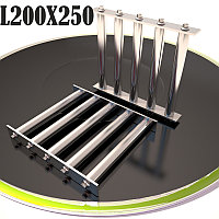 Магнитная решетка СМР1 L200*250/5-22(стержневой сепаратор)