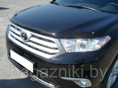 Дефлектор капота EGR Toyota Highlander 2010-2013. РАСПРОДАЖА - фото 1 - id-p167116700