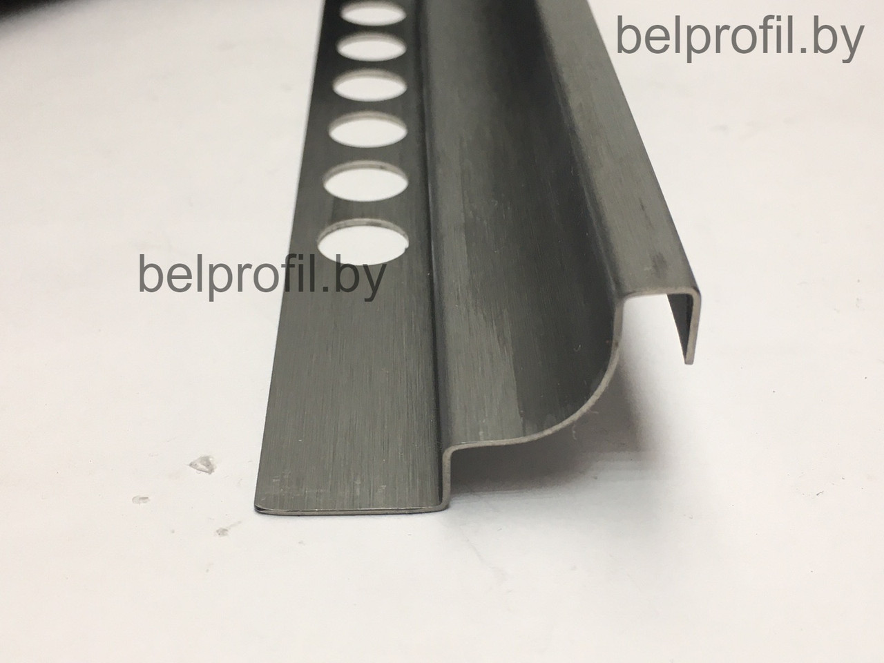 Профиль внутренний  для плитки 8мм, нержавейка ГЛЯНЕЦ ПОЛИРОВАННЫЙ