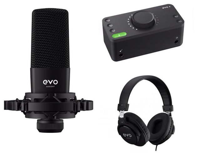 Аудио-интерфейс Audient EVO Start Recording Bundle - фото 1 - id-p167139449