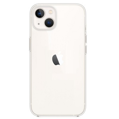 Силиконовый чехол Clear Case прозрачный для Apple iPhone 13 - фото 1 - id-p167152941