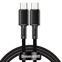 Кабель Baseus High Density Braided Data Cable Type-C to Type-C 100W (CATGD-A01) 2m