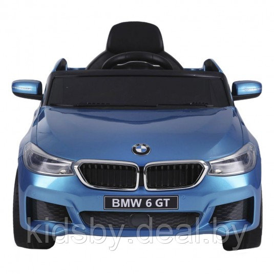 Детский электромобиль RiverToys BMW6 GT JJ2164 (синий) глянец (автокраска) Лицензия