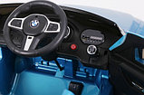 Детский электромобиль RiverToys BMW6 GT JJ2164 (синий) глянец (автокраска) Лицензия, фото 2
