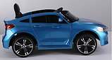 Детский электромобиль RiverToys BMW6 GT JJ2164 (синий) глянец (автокраска) Лицензия, фото 6