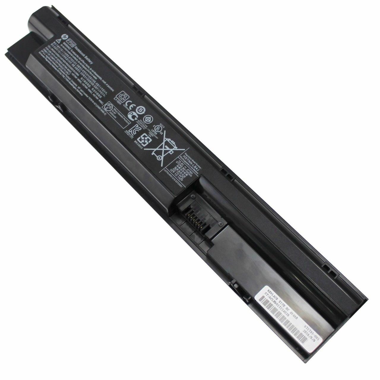 Оригинальный аккумулятор (батарея) для ноутбука HP ProBook 470 G0, 470 G1 (FP06) 10.8V 47Wh черная - фото 2 - id-p51899796