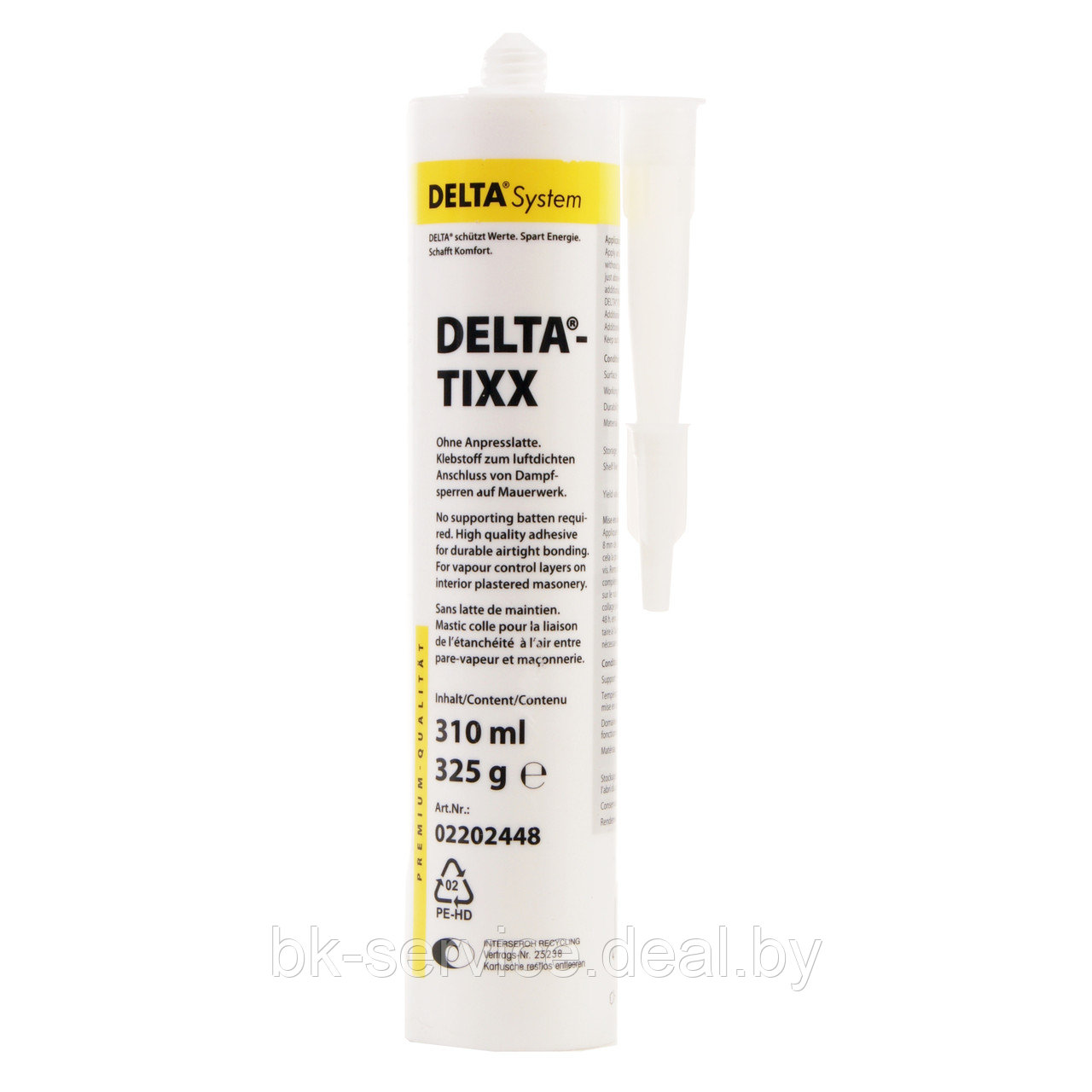 Клей для пароизоляционных плёнок Dorken Delta-Tixx картридж 310 мл. Германия - фото 1 - id-p167170175