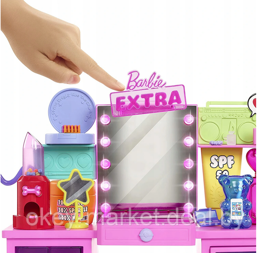 Игровой набор Barbie Экстра с туалетным столиком GYJ70 - фото 4 - id-p167171055
