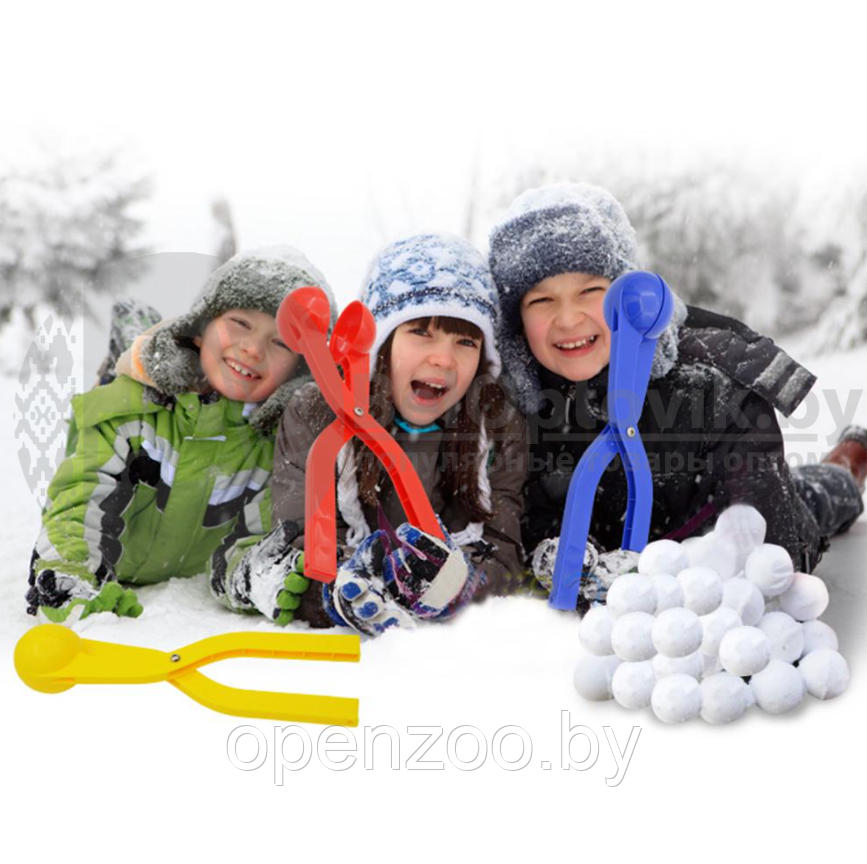 Игрушка для снега Снежколеп (снеголеп), диаметр шара 6 см, дл. 26 см Зеленый - фото 7 - id-p167185327