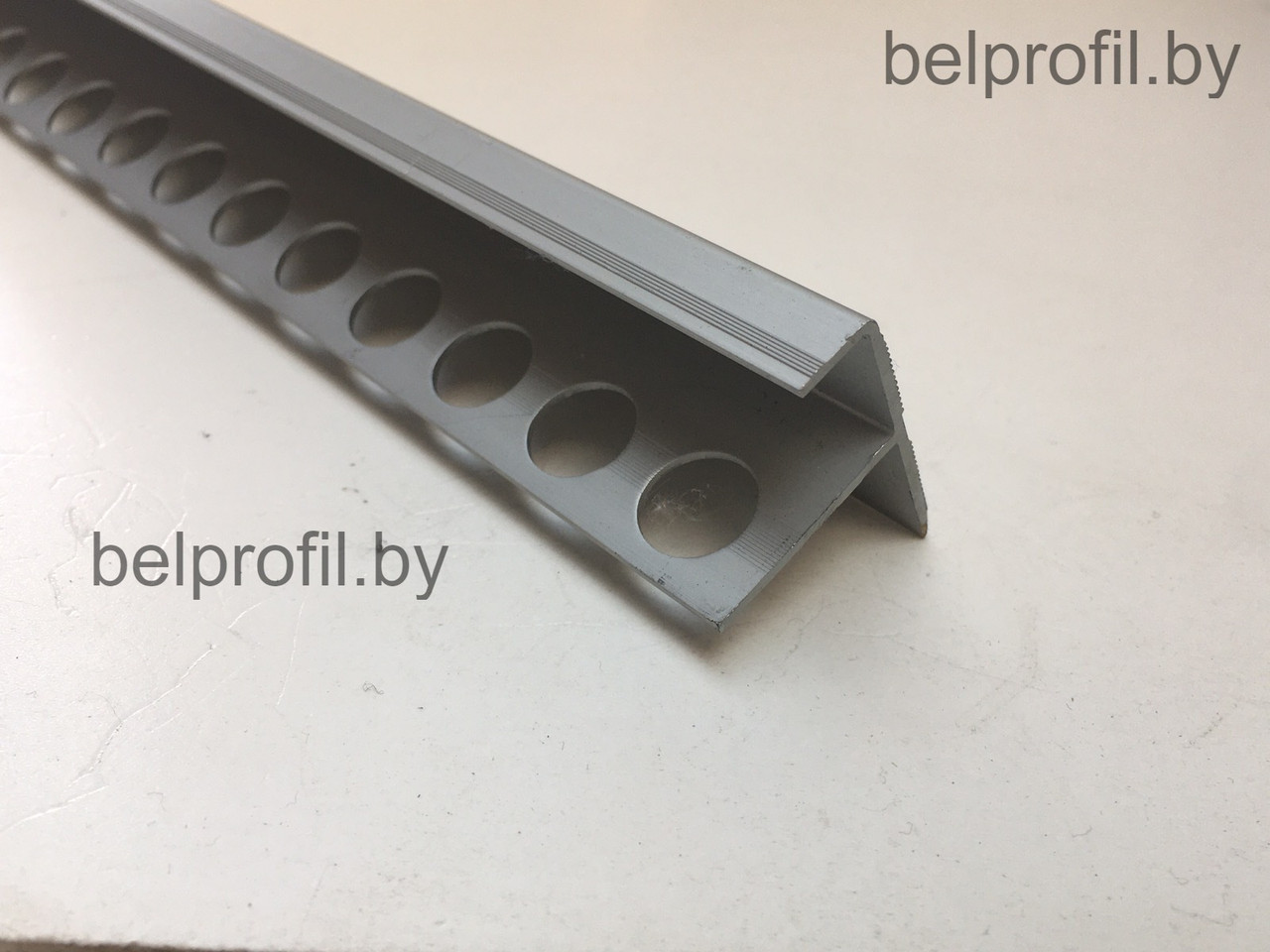F-образный профиль для плитки и ступеней 35/10/14 мм, цвет серебро 270 см - фото 8 - id-p140987408