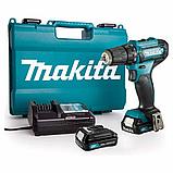 Аккум. дрель-шуруповерт MAKITA DF 333 DWAE (12.0 В, 2 акк., 2.0 А/ч Li-Ion, 2 скор., 30 Нм, шурупы до 8 мм), фото 5