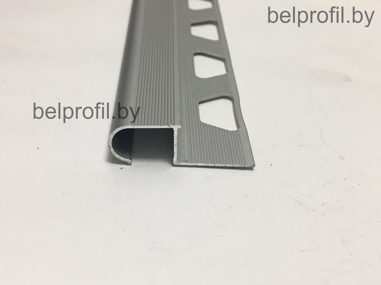 Профиль для облицовки ступеней PV-49/10 мм, серебро 270 см - фото 5 - id-p167205721