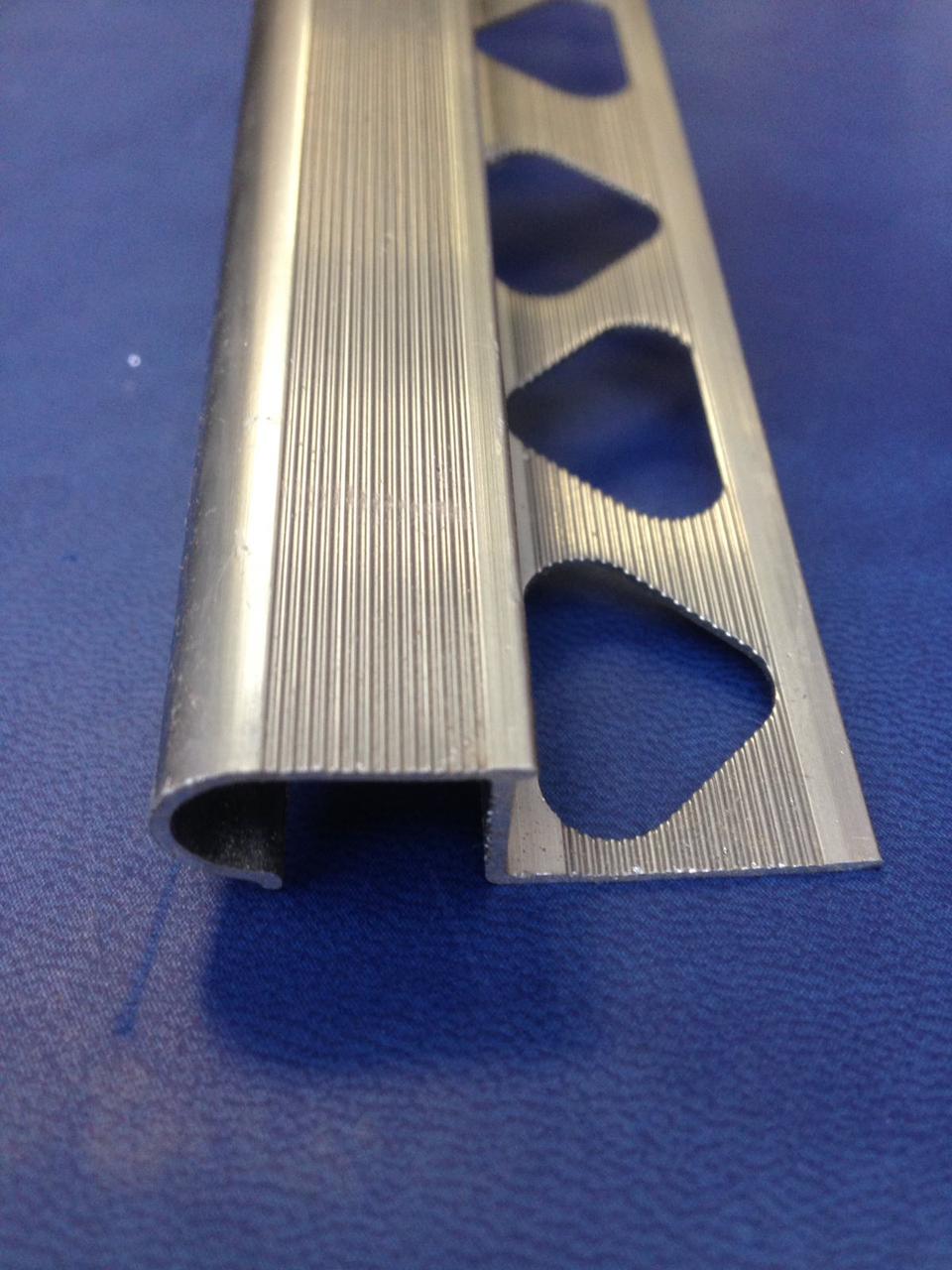 Профиль для облицовки ступеней PV-49/10 мм, серебро 270 см - фото 7 - id-p167205721