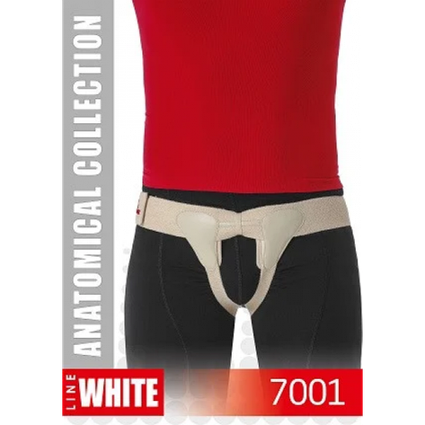 Бандаж паховый (двухсторонний, левосторонний, правосторонний) MEK 7001, фото 2