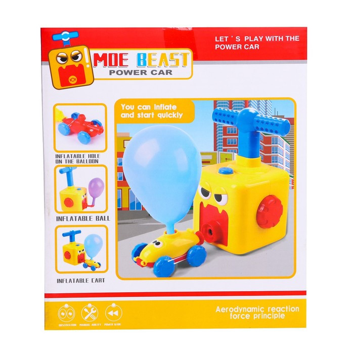 Набор машинок на воздушном шаре Balloon Car, МИКС - фото 8 - id-p167223373