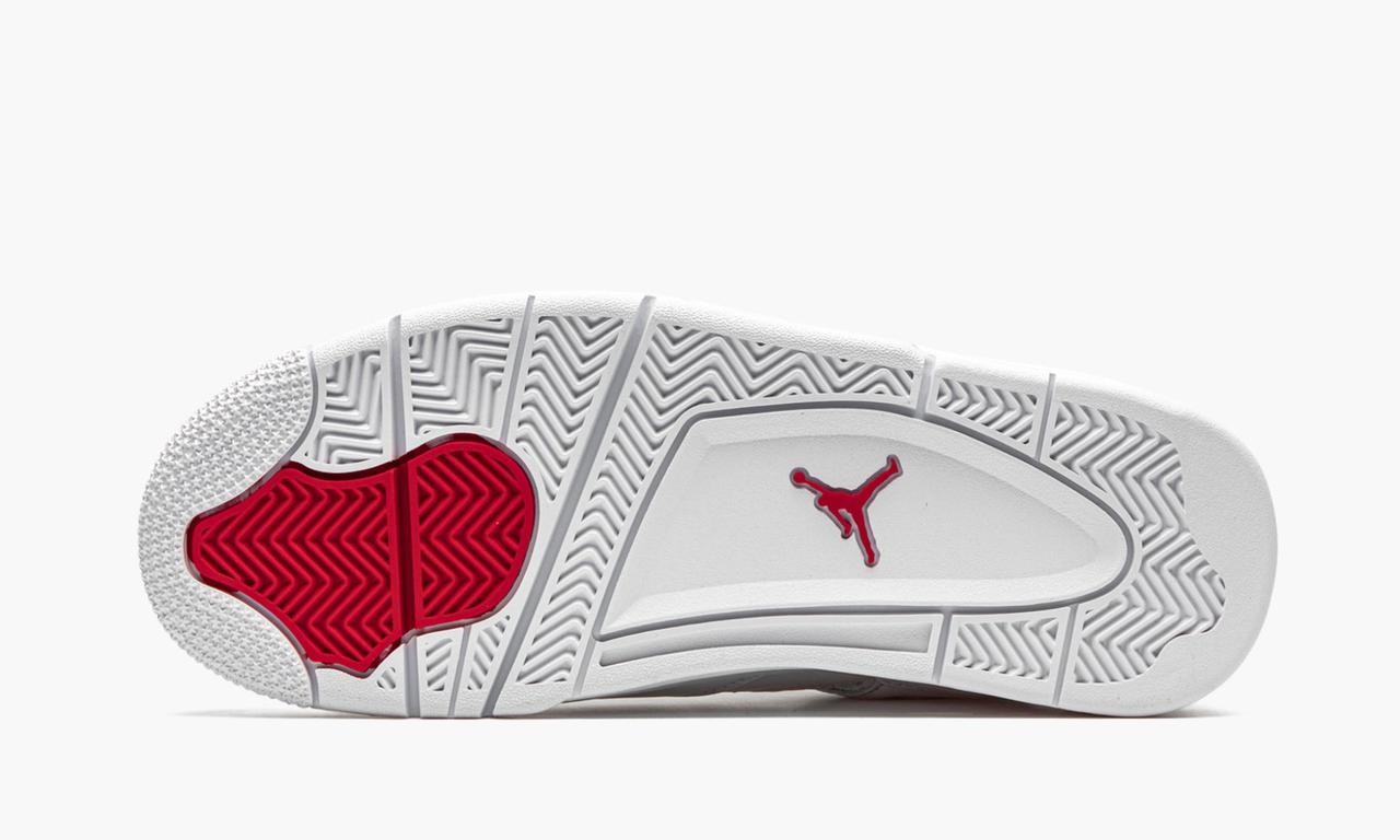 Кроссовки Nike Air Jordan 4 Retro (белые) - фото 5 - id-p167227246