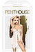 Откровенный белый бэби-долл со стрингами Penthouse Sweet Beast S/M, фото 3