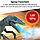 8001D Интерактивный Динозавр на радиоуправлении, сенсорное восприятие 67 см, USB зарядка, фото 5