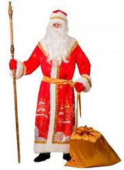 Карнавальный костюм Дед Мороз Красный Город, взрослый