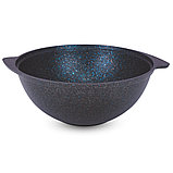 КАЗАН ДЛЯ ПЛОВА 4,5Л СО СТЕКЛЯННОЙ КРЫШКОЙ, АП ЛИНИЯ «GRANIT ULTRA» (BLUE), фото 2
