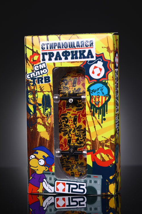 Фингерборд Турбо П10 Стирающаяся графика / Пальчиковый скейт / Fingerboard - фото 1 - id-p167250440