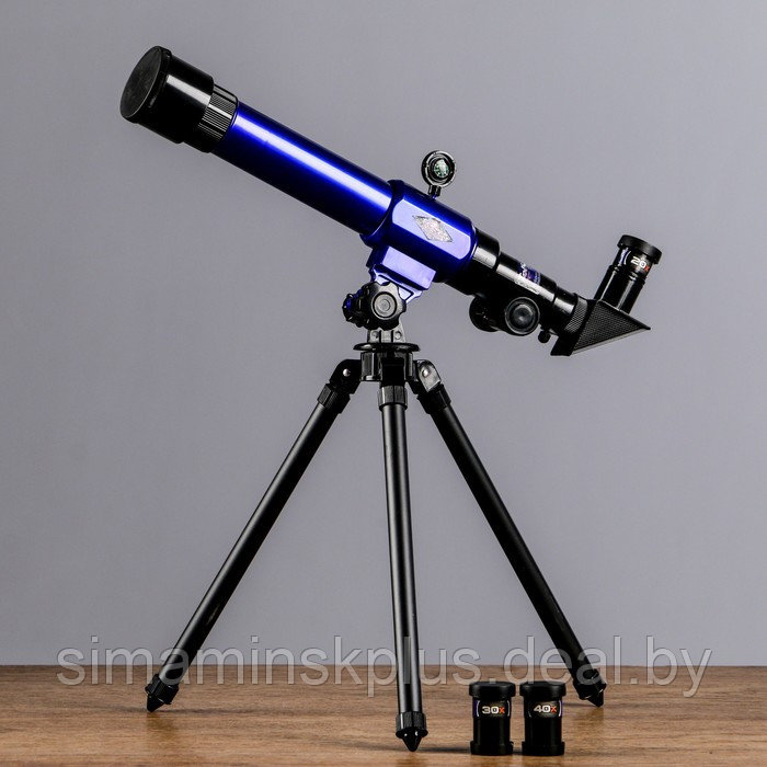 Телескоп настольный 20х30х40, синий - фото 1 - id-p167253208