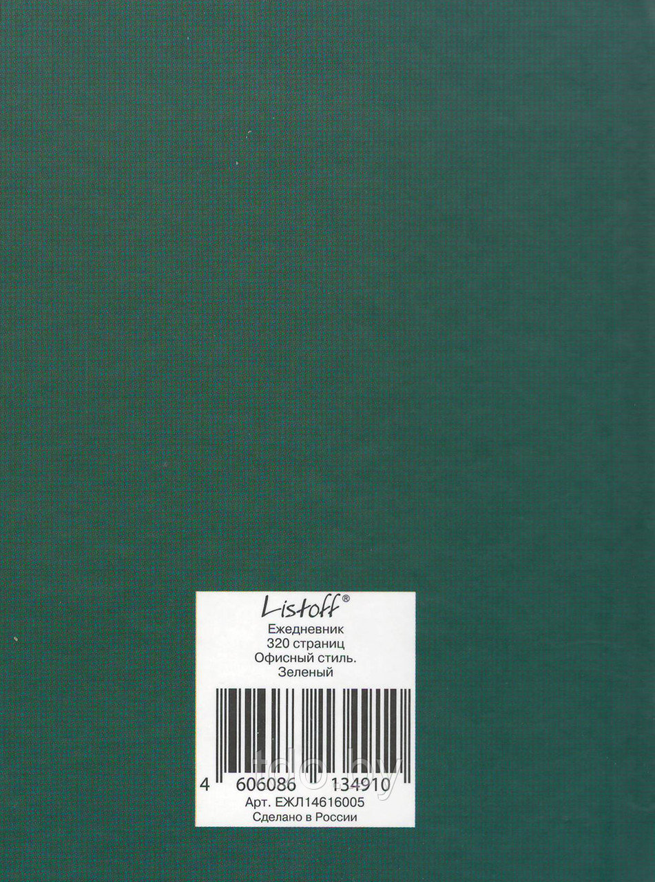 Ежедневник А6, 160л. недатированный. Офисный стиль. Зелёный - фото 4 - id-p167255270