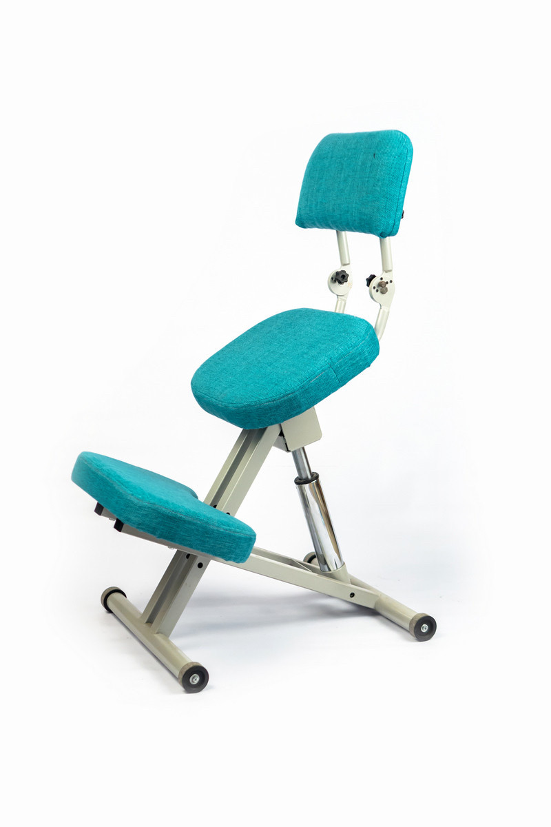 Коленный стул Prostool Comfort Lift Бирюзовый - фото 3 - id-p167255513