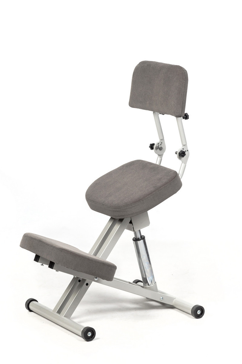 Коленный стул Prostool Comfort Lift Серый - фото 4 - id-p167255311