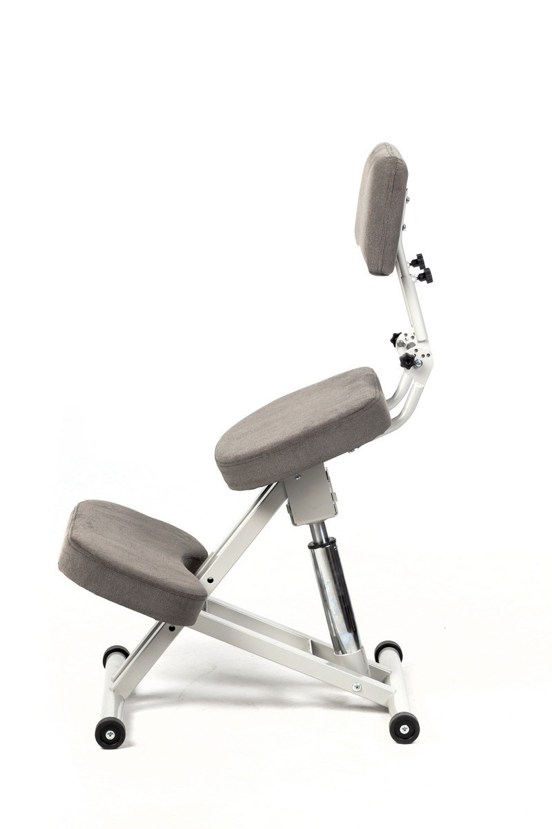 Коленный стул Prostool Comfort Lift Серый - фото 2 - id-p167255311