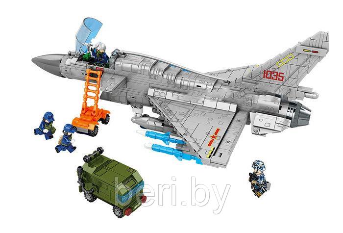 202126 Конструктор Sembo Block "Истребитель", Chengdu J-10B, 820 деталей, аналог Lego - фото 4 - id-p167256055