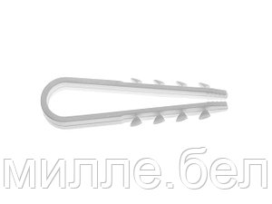 Дюбель-хомут для круглого кабеля 5-10 мм белый (100 шт в пласт. конт.) STARFIX