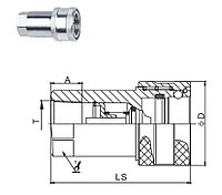 Корпус муфты разрывной G1/4 (мама, вн.р)